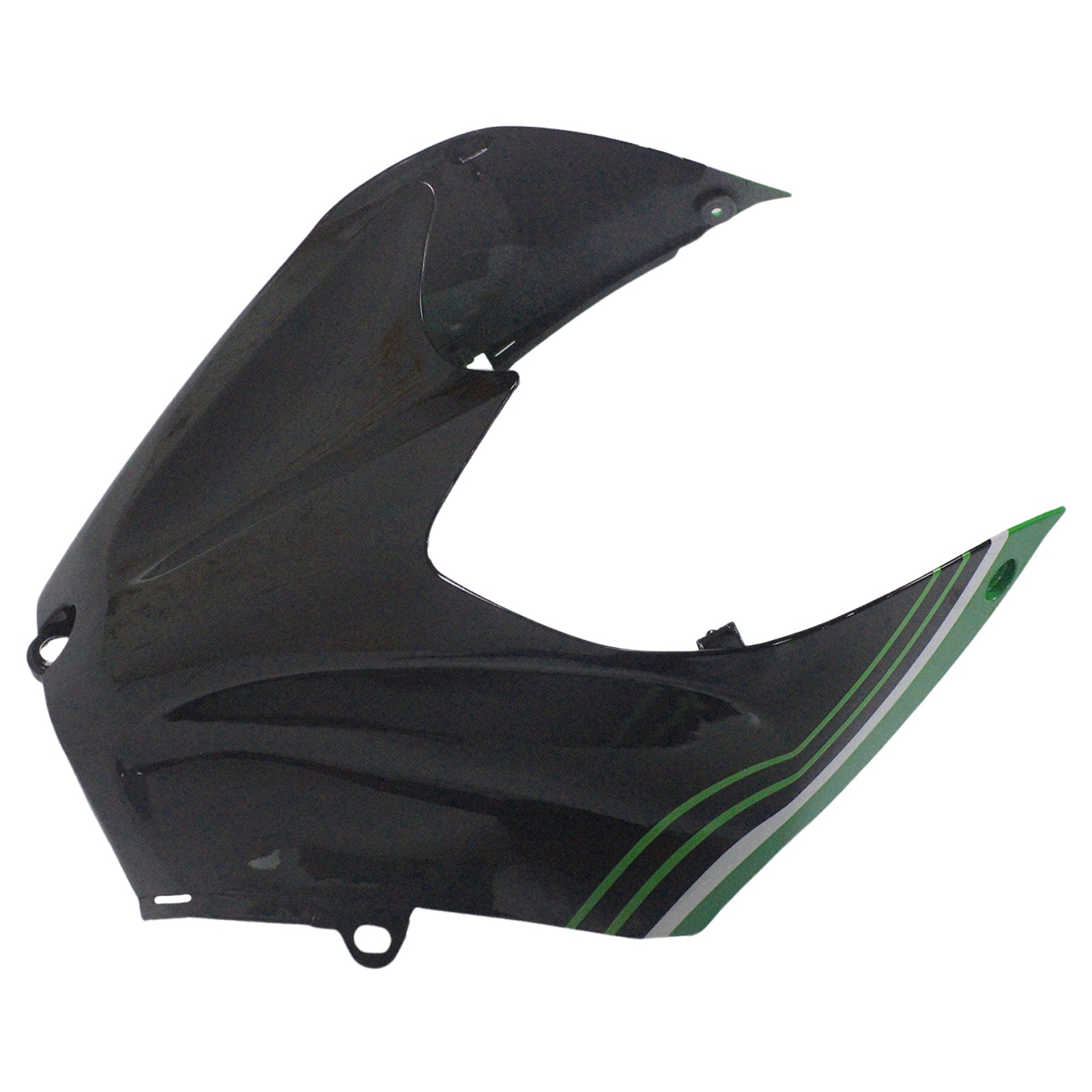 Amotopart Kawasaki 2012–2022 ZX14R Schwarz mit grünem Verkleidungsset