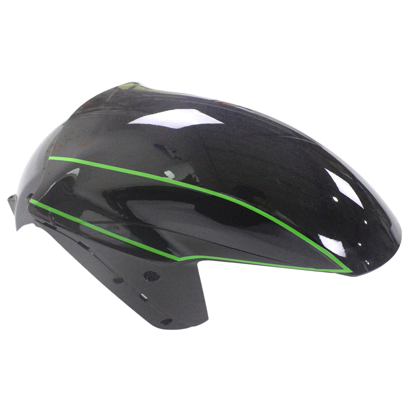 Amotopart Kawasaki 2012-2022 ZX14R Black With Green Fairing Kit