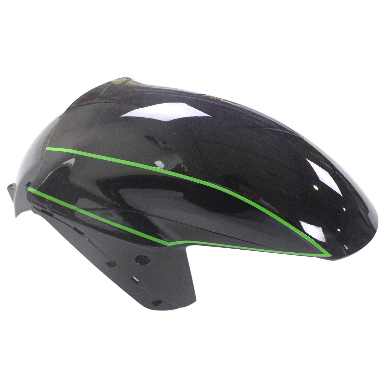 Amotopart Kawasaki 2012-2025 ZX14R Black With Green Fairing Kit