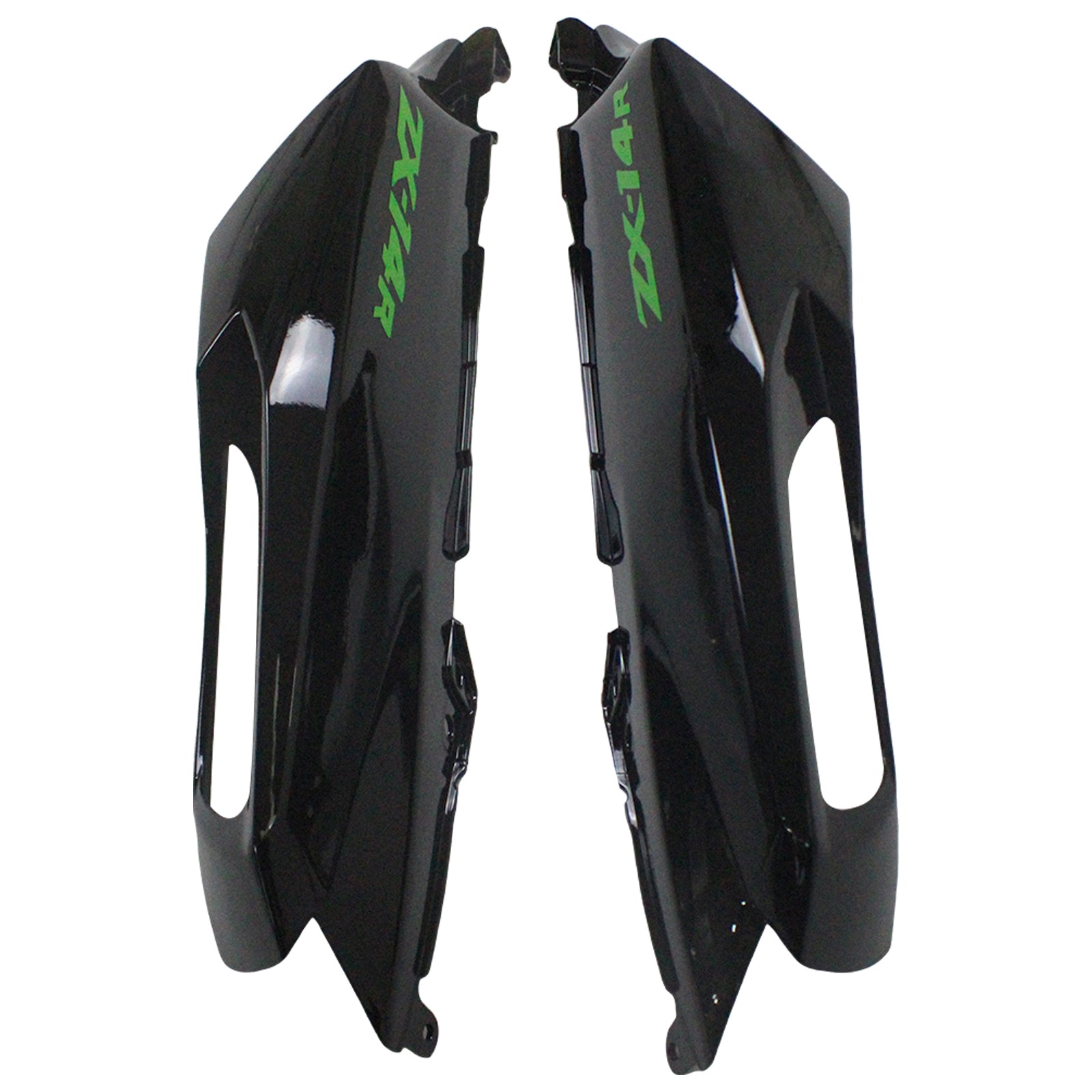 Amotopart Kawasaki 2012-2022 ZX14R Green Black Fairing Kit