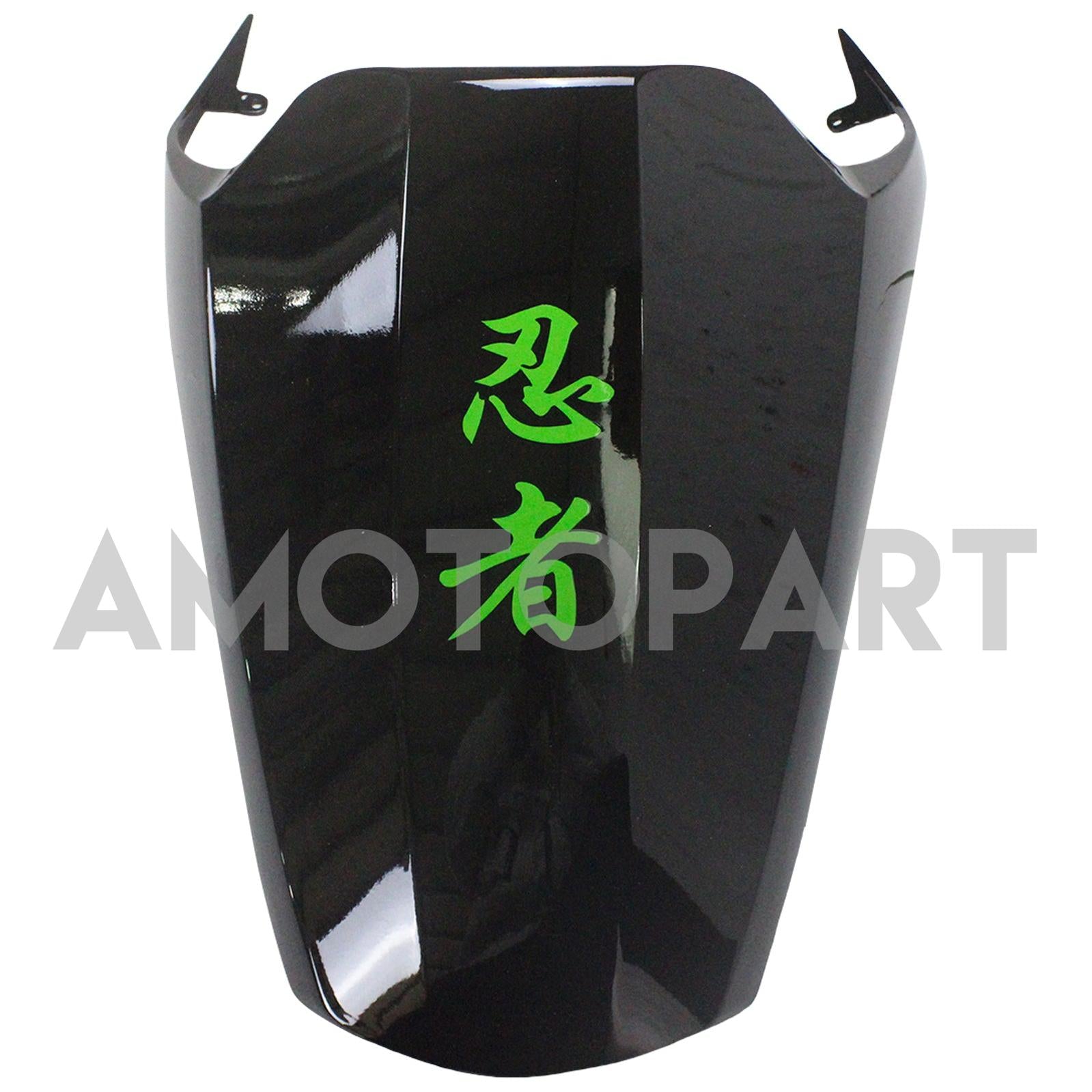 Amotopart Kawasaki 2012-2022 ZX14R Green Black Fairing Kit