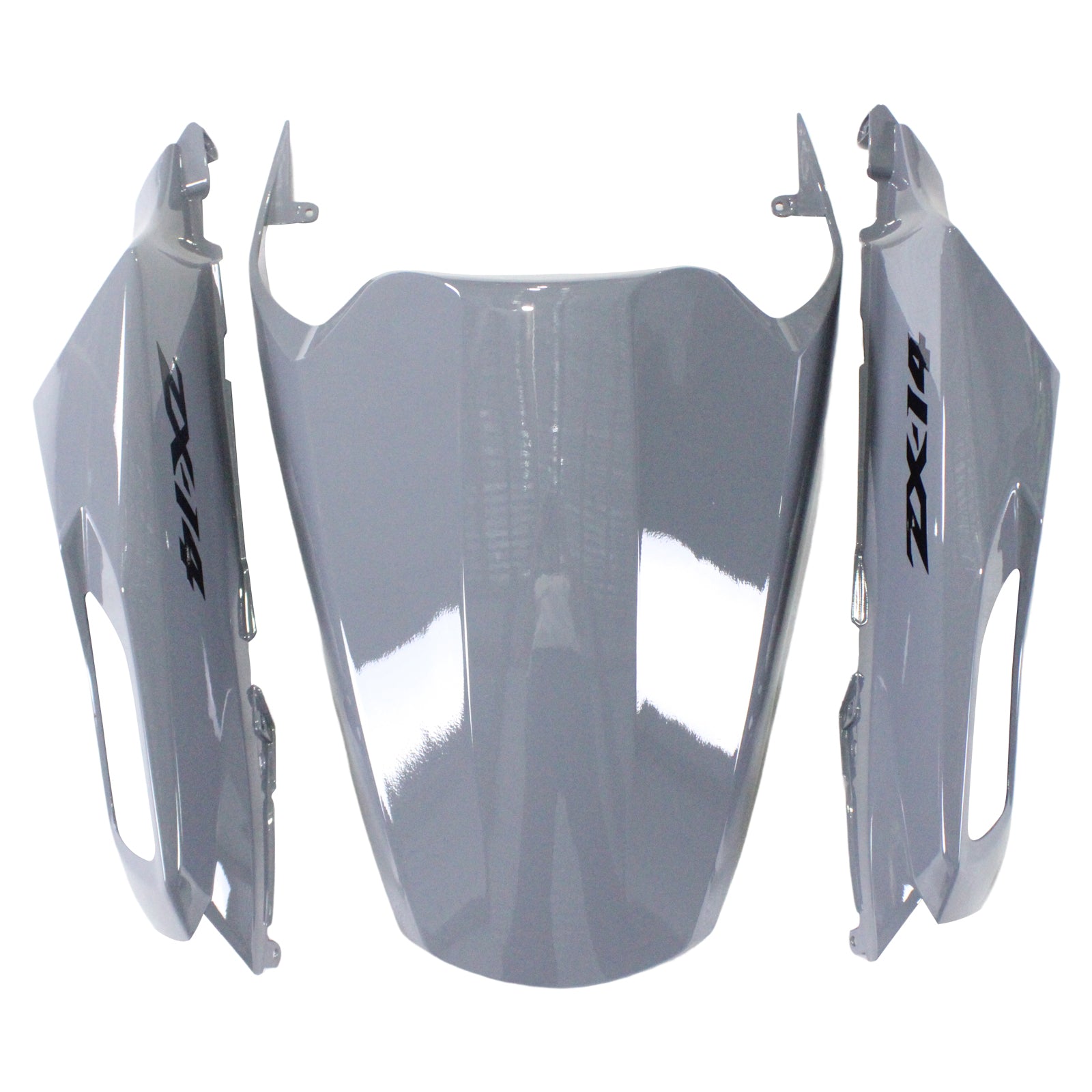 Amotopart Kawasaki 2012-2022 ZX14R Gray Black Fairing Kit