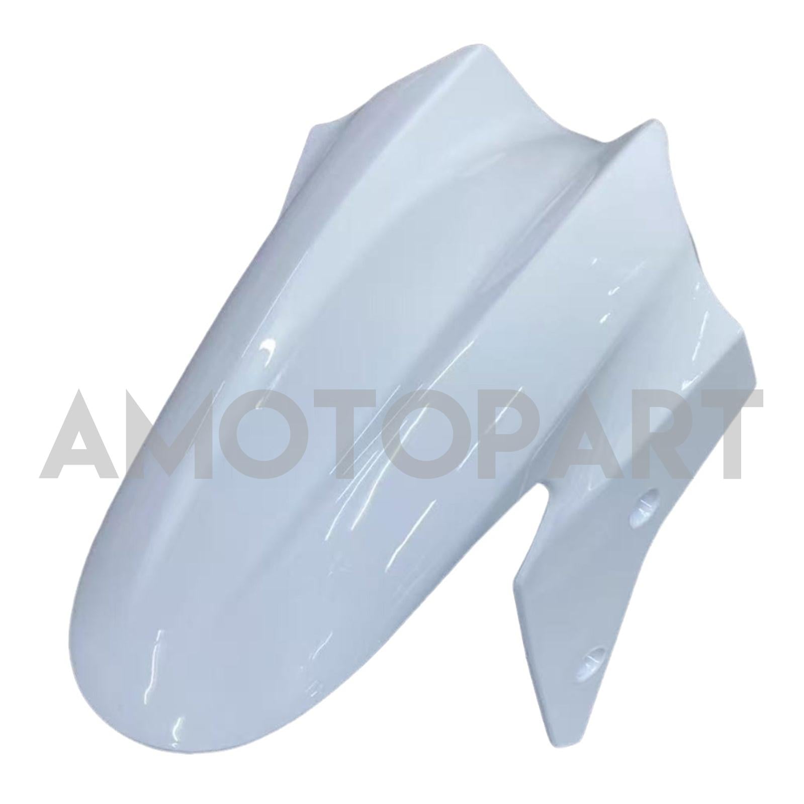 Amotopart 2008-2012 Kawasaki ZX250 Fairing White&Black Kit