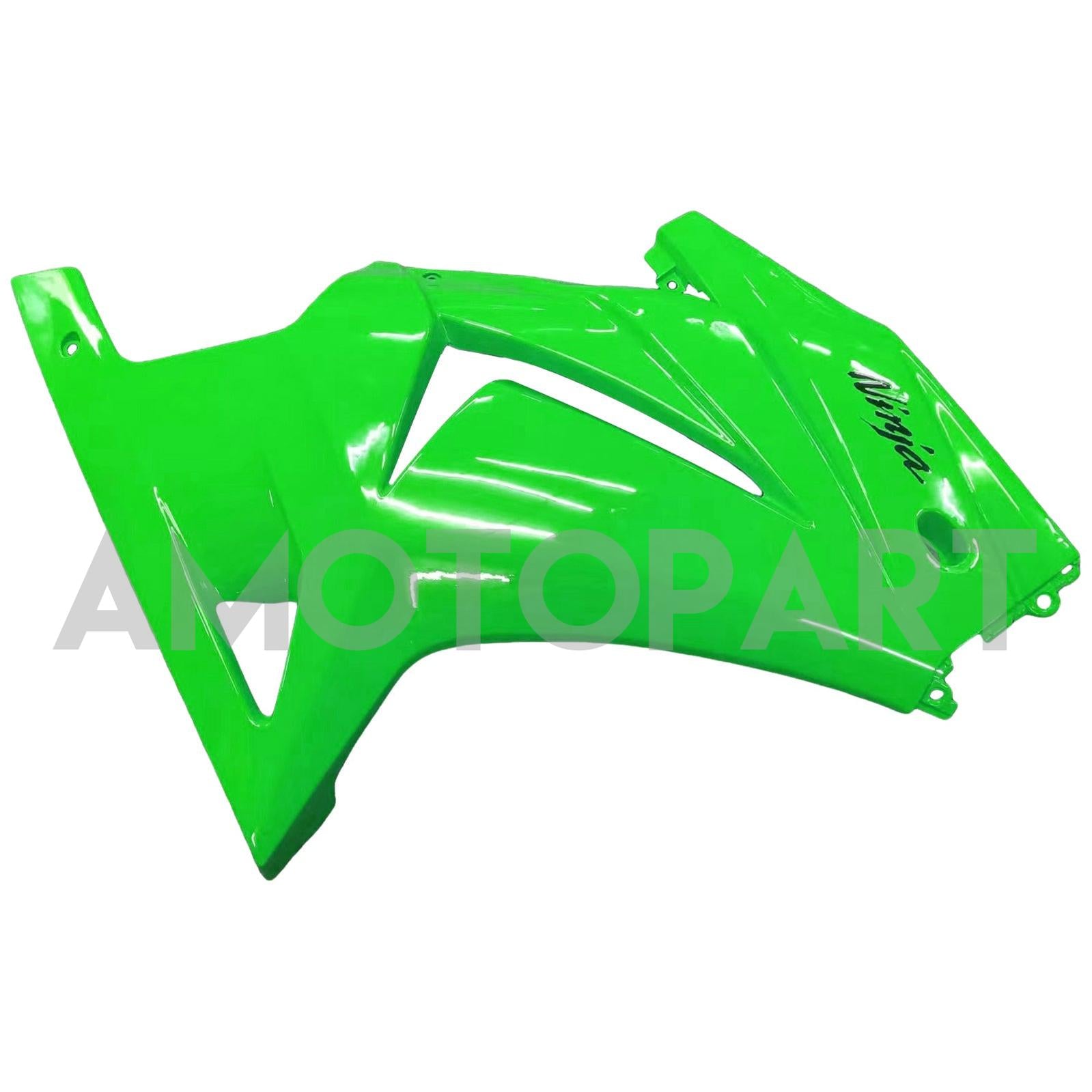 Amotopart 2008-2012 Kawasaki ZX250 Fairing Green Kit