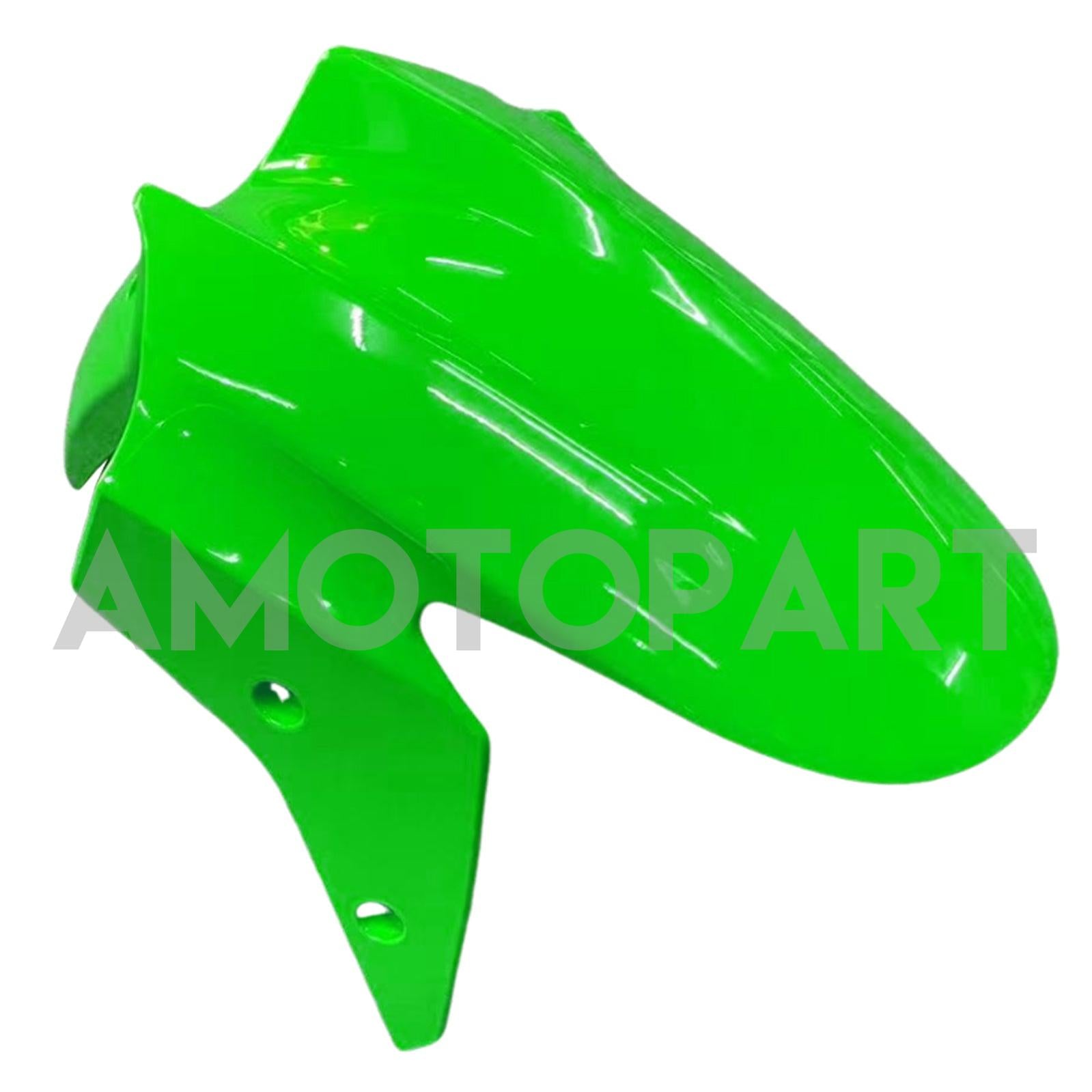 Amotopart 2008-2012 Kawasaki EX250 Ninja250R Black Green Fairing Kit