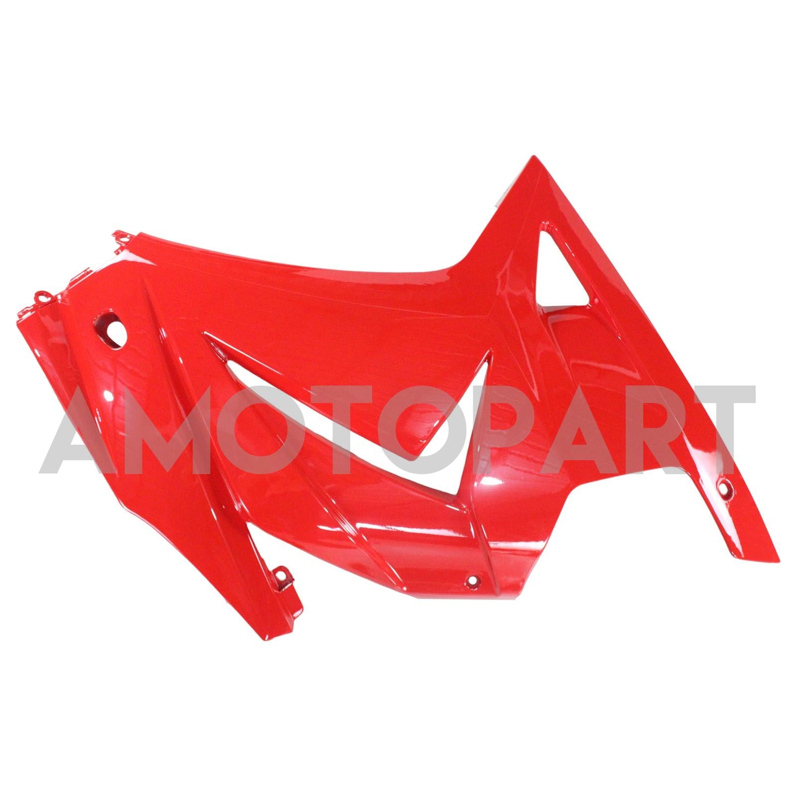 Amotopart 2008-2012 Kawasaki ZX250 Fairing Red & Black Kit