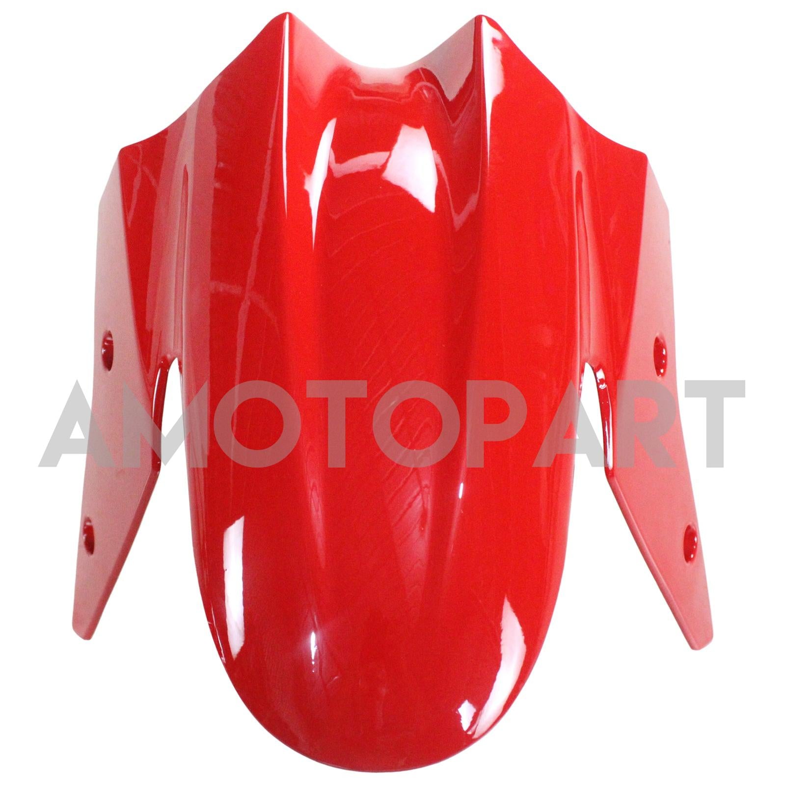 Amotopart 2008-2012 Kawasaki ZX250 Fairing Red & Black Kit