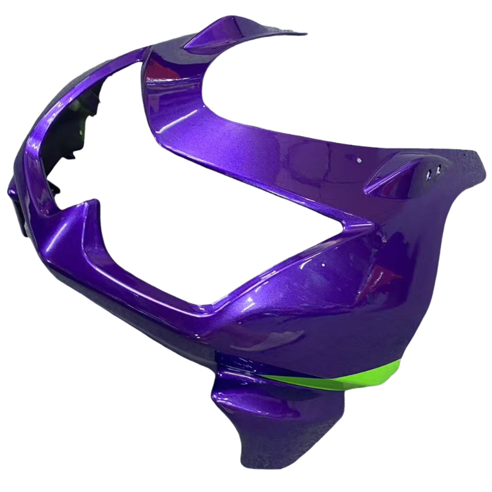 Amotopart Kawasaki EX250 Ninja250R 2008-2012 Violet&Kit de carénage vert