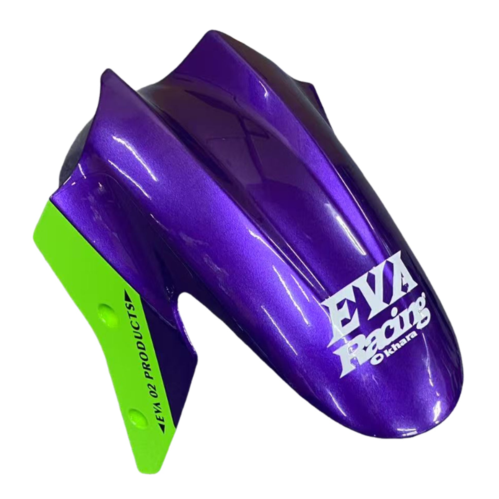Amotopart Kawasaki EX250 Ninja250R 2008-2012 Violet&Kit de carénage vert
