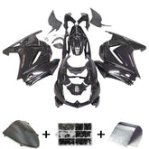 Amotopart Kawasaki EX250 Ninja250R 2008-2012 Black Style2 Fairing Kit