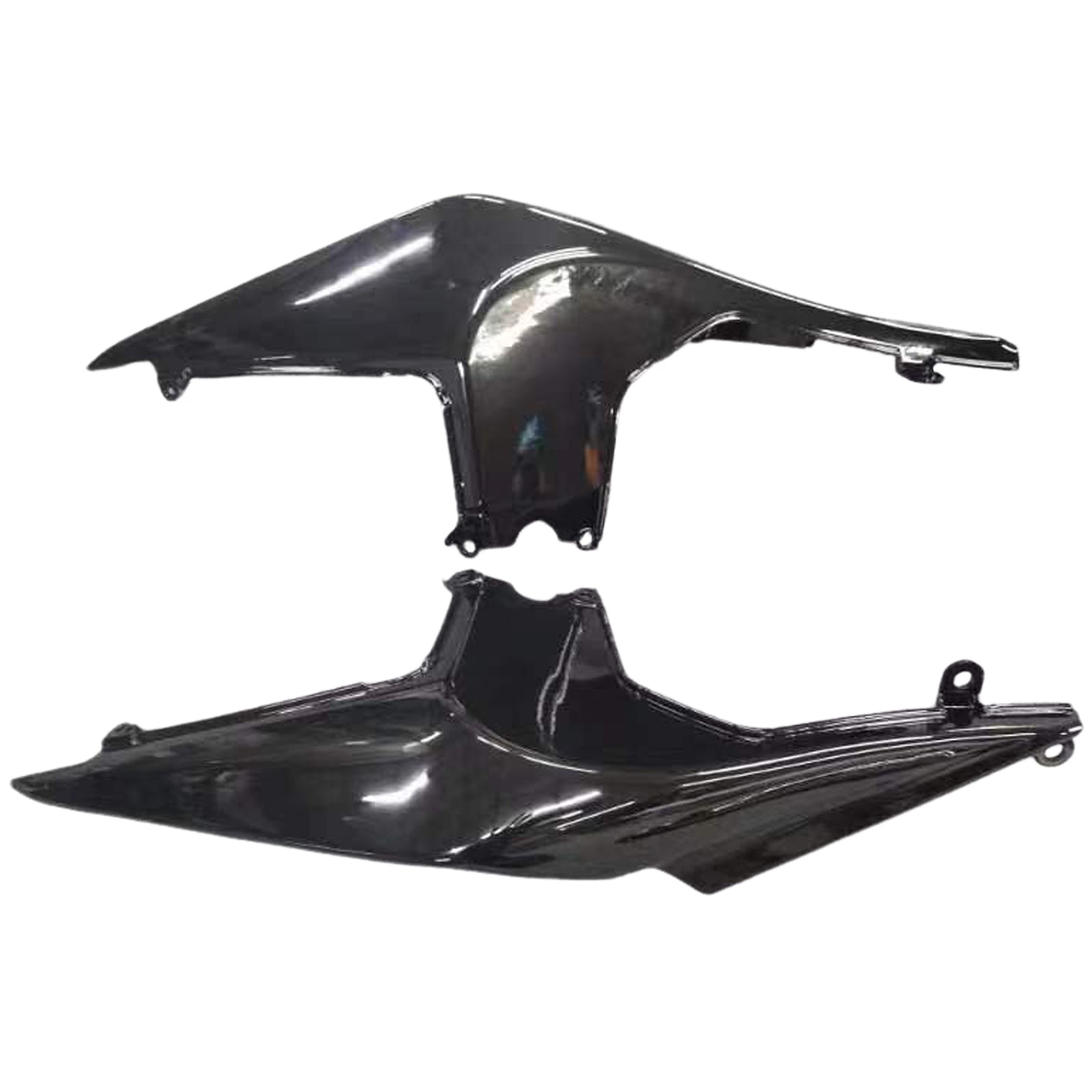 Amotopart Kawasaki EX250 Ninja250R 2008-2012 Black Style2 Fairing Kit