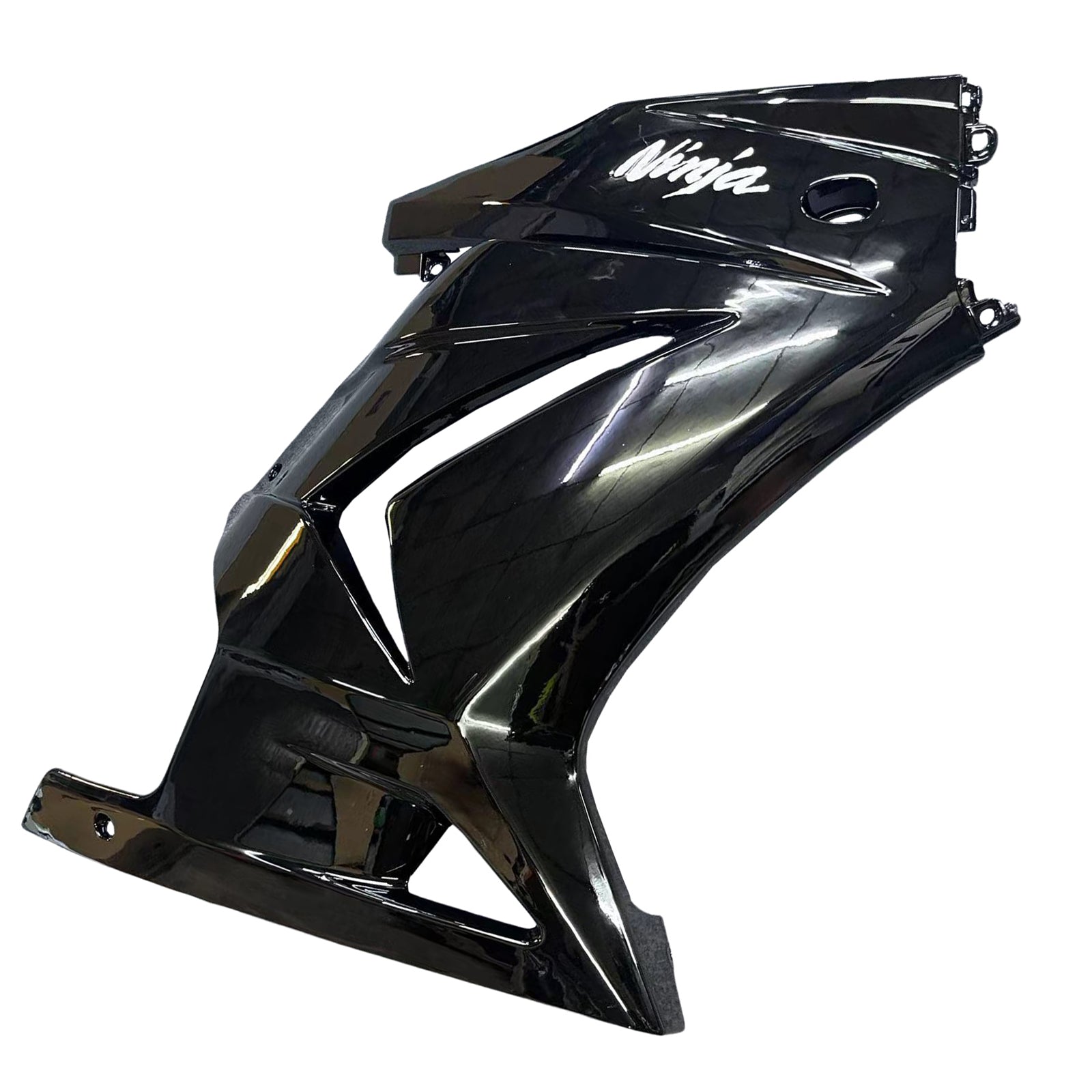 Amotopart Kawasaki EX250 Ninja250R 2008-2012 Black Style1 Fairing Kit