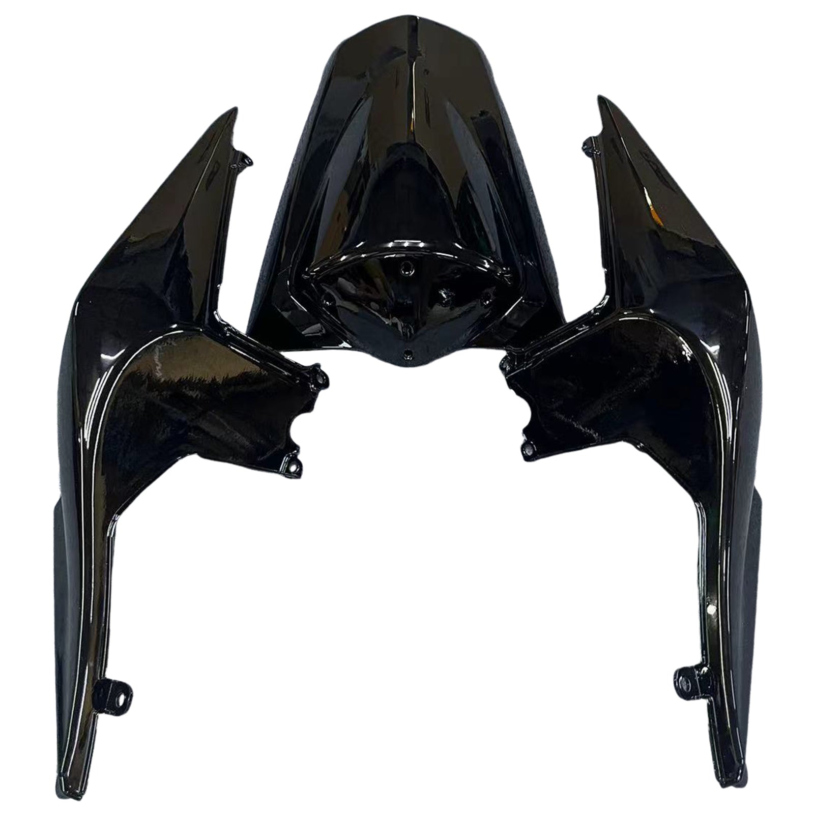 Amotopart Kawasaki EX250 Ninja250R 2008-2012 Black Style1 Fairing Kit