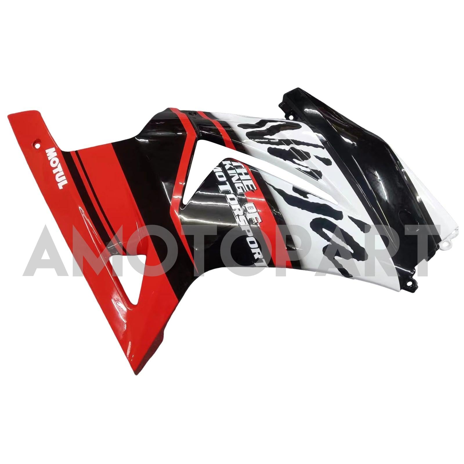 Amotopart Kawasaki EX250 Ninja250R 2008-2012 Red&Black Fairing Kit