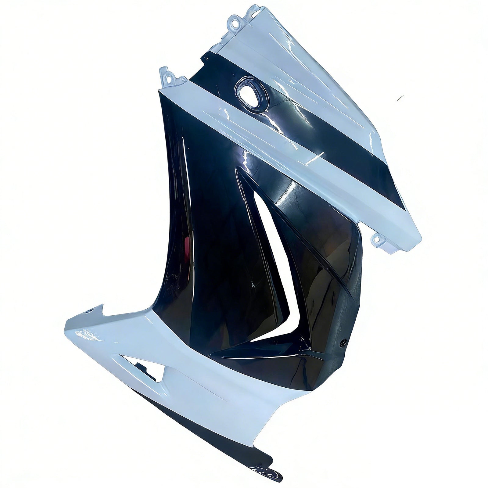 Amotopart 2008-2012 Kawasaki EX250 Ninja250R Black&White Fairing Kit