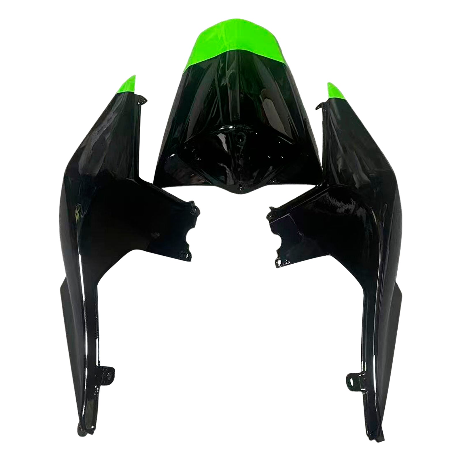 Amotopart 2008-2012 Kawasaki EX250 Ninja250R Green&BlackStyle2 Fairing Kit