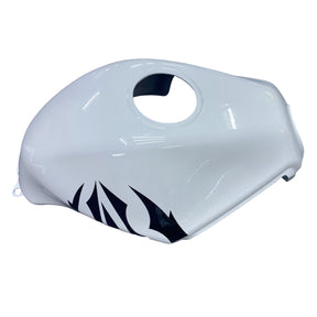 Amotopart 2008-2012 Kawasaki EX250 Ninja250R Kit de carénage blanc et noir