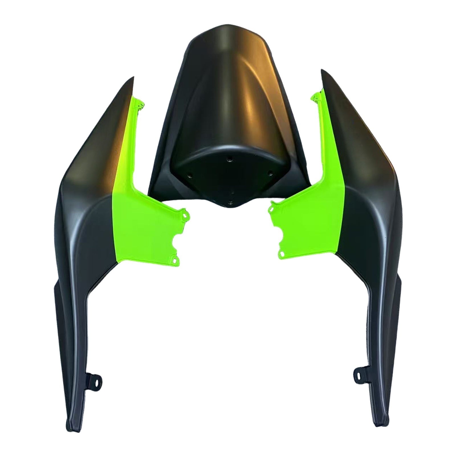 Amotopart 2008-2012 Kawasaki EX250 Ninja250R Black Green Fairing Kit