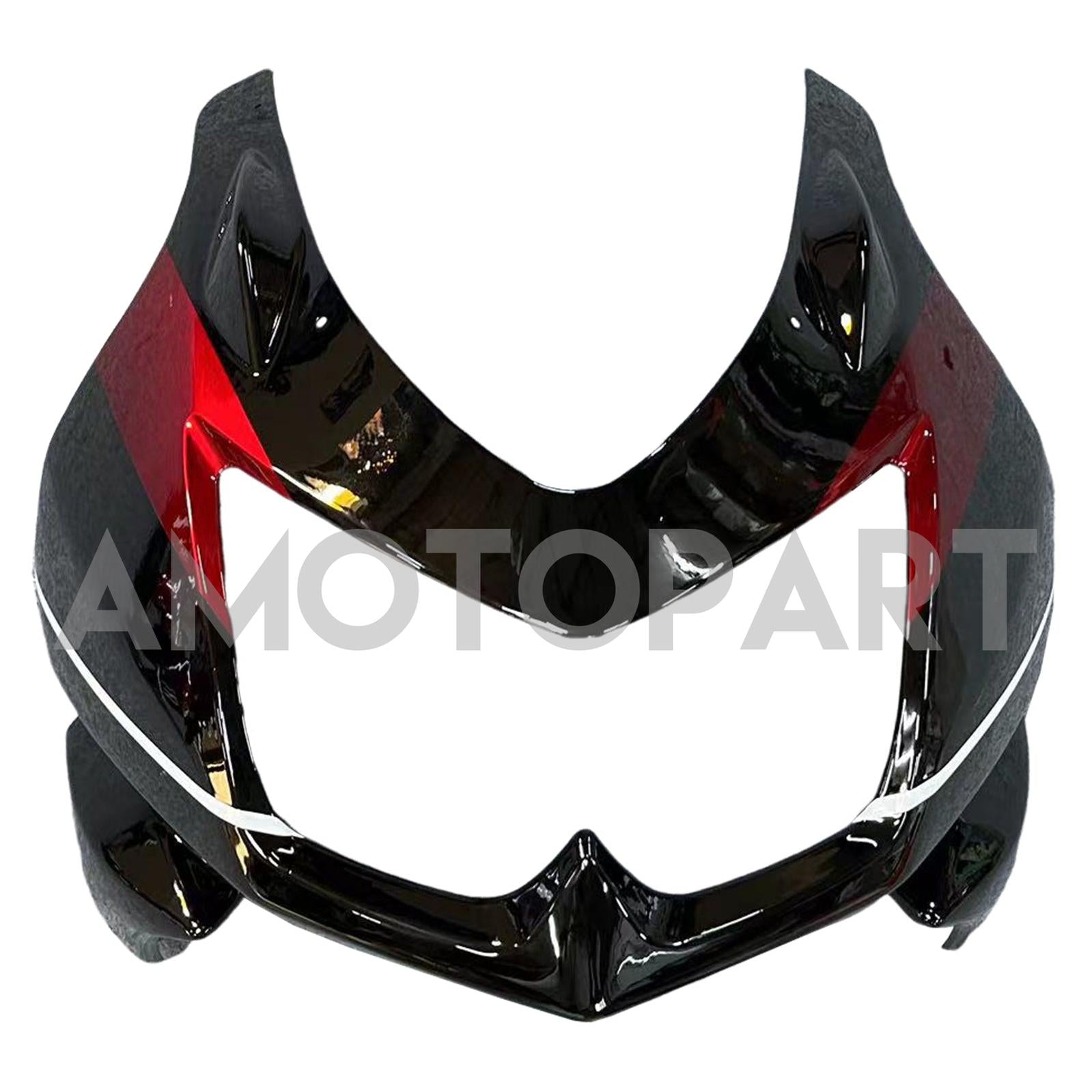 Amotopart 2008-2012 Kawasaki EX250 Ninja250R Black & Red Fairing Kit