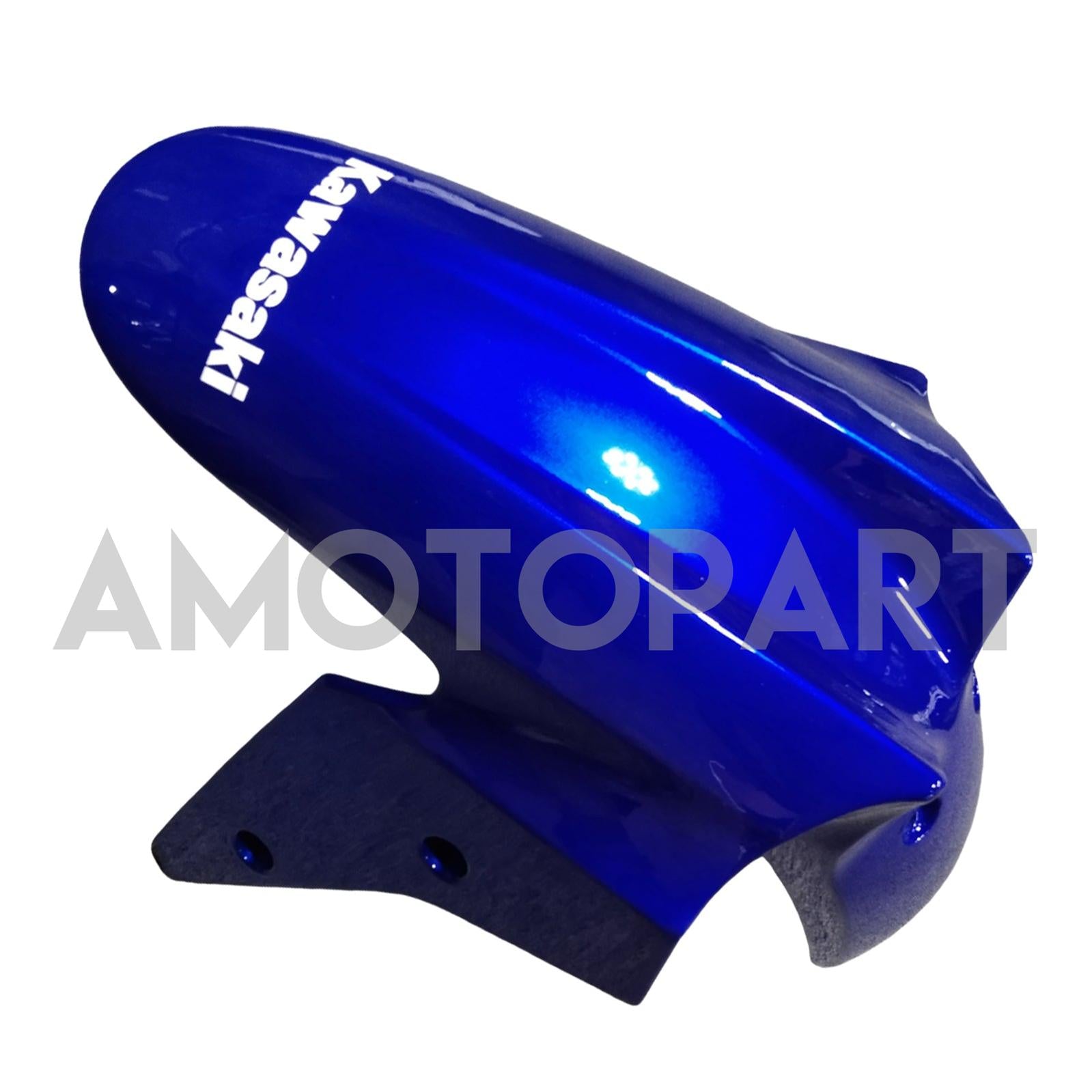 Amotopart 2008-2012 Kawasaki EX250 Ninja250R Kit de carenado negro blanco azul y rojo