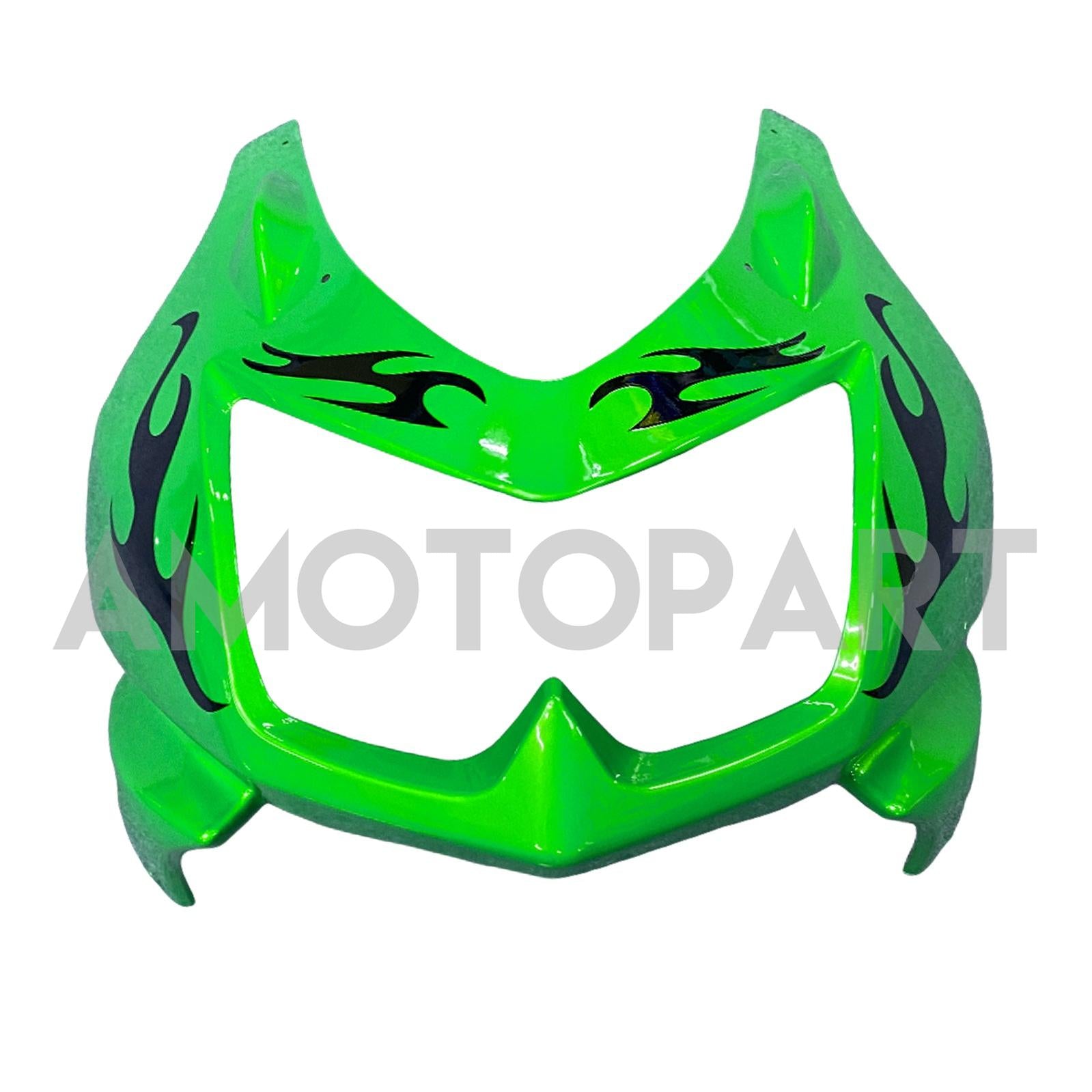 Amotopart 2008-2012 Kawasaki EX250 Ninja250R Green Black Fairing Kit