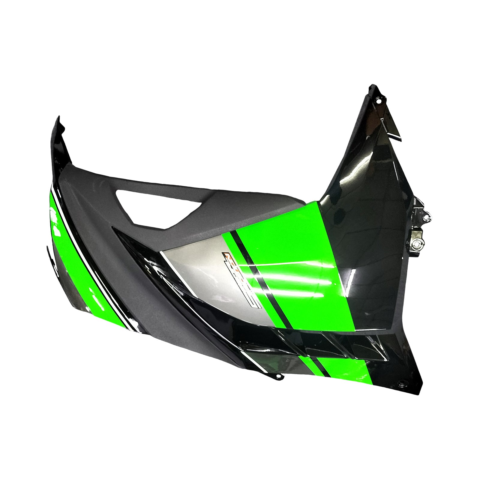 Amotopart 2013-2024 Kawasaki EX300R Fairing Green&Black Kit