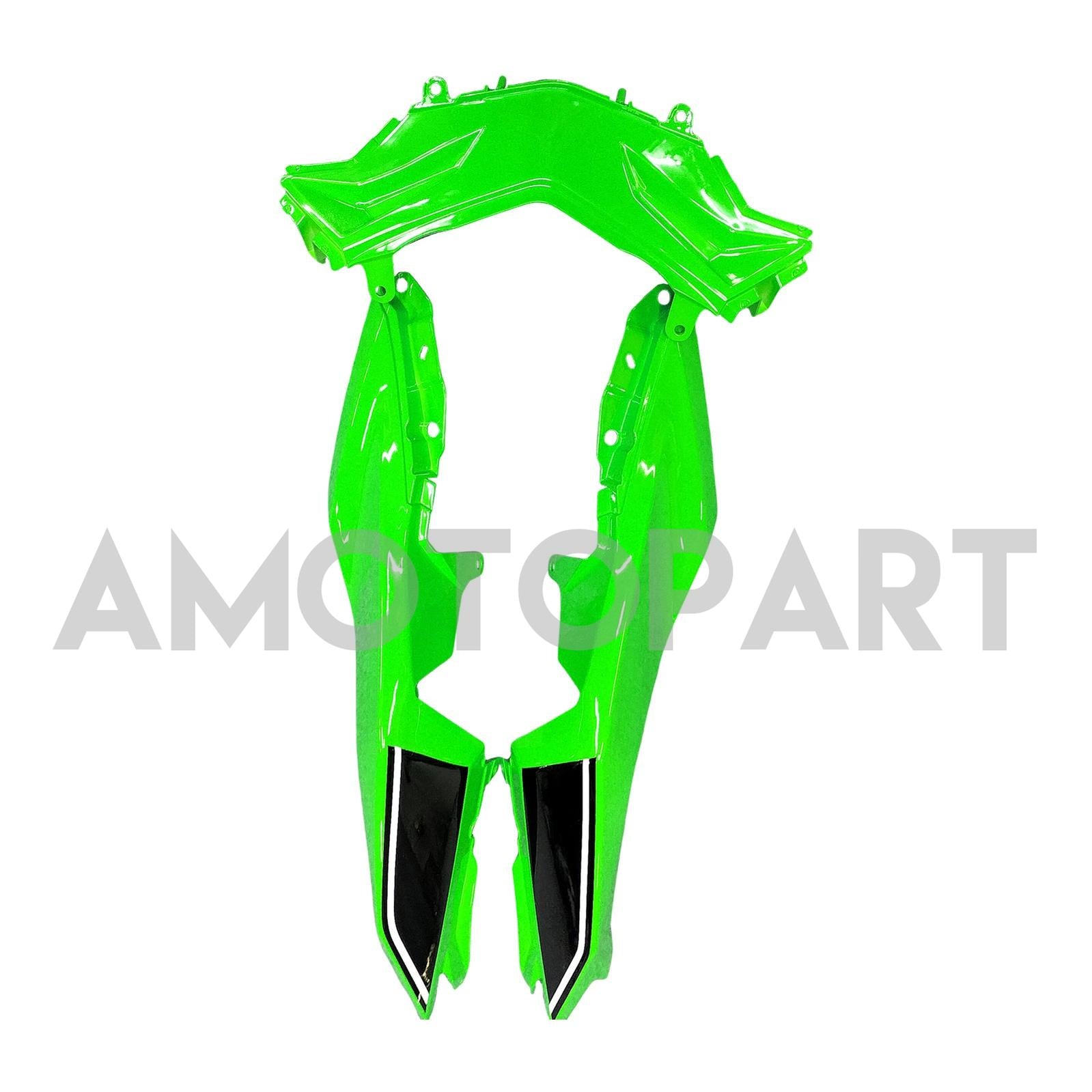 Amotopart 2013-2024 Kawasaki EX300R Fairing Green&Black Kit