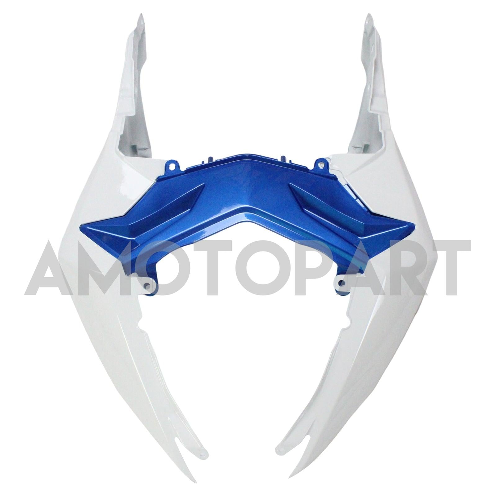 Amotopart 2013–2024 Kawasaki EX300/Ninja300, Weiß&Blaues Verkleidungskit