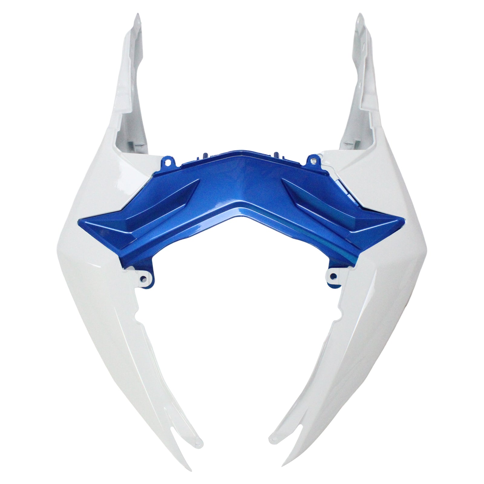 Amotopart 2013-2024 Kawasaki EX300/Ninja300 White&Blue Fairing Kit