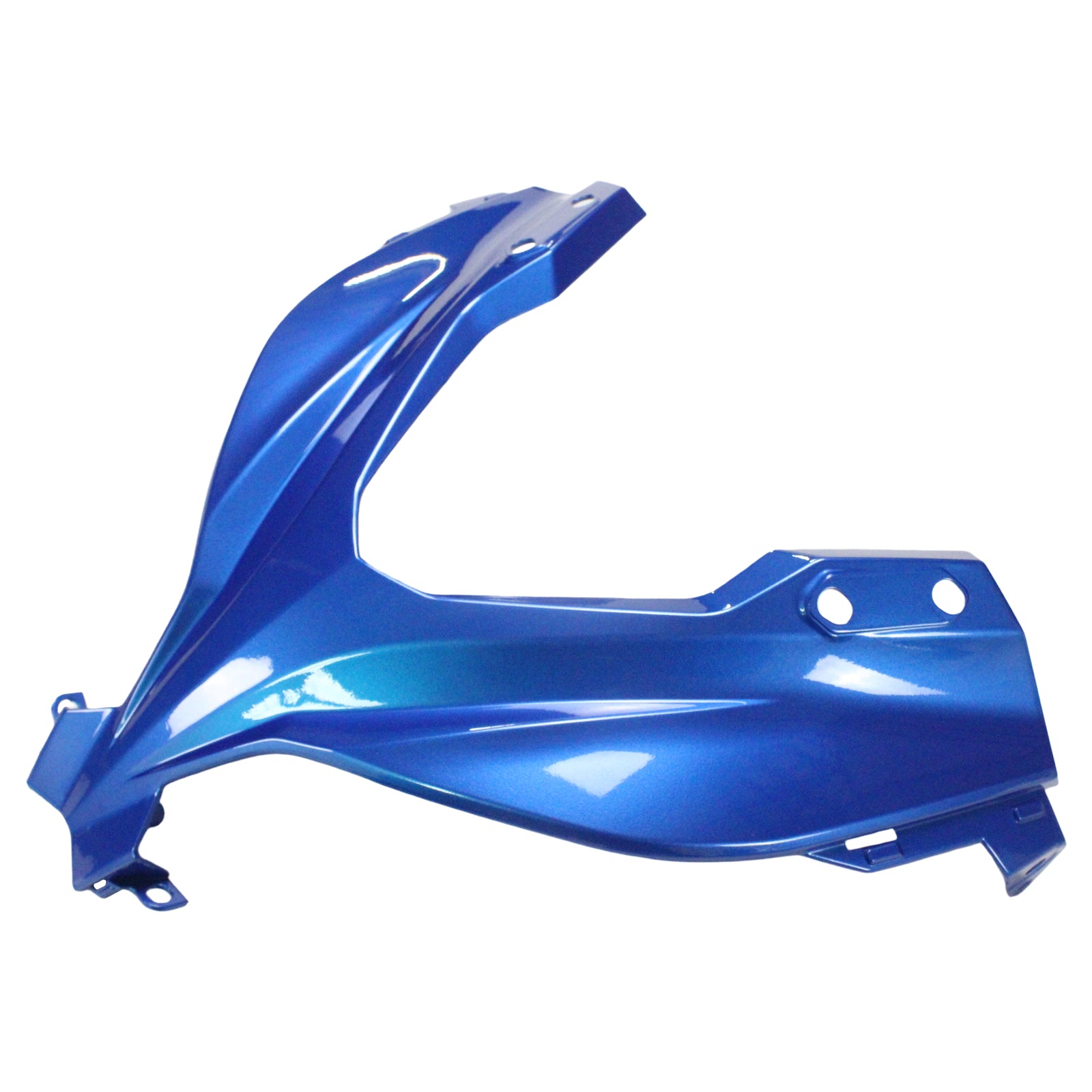 Amotopart 2013-2024 Kawasaki EX300/Ninja300 White&Blue Fairing Kit