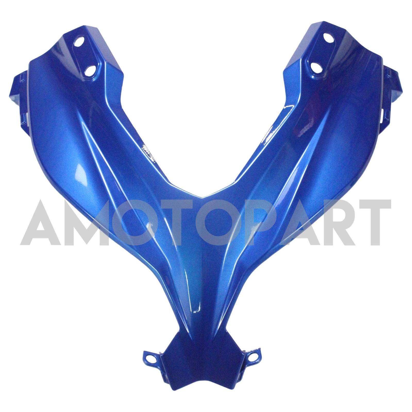 Amotopart 2013–2024 Kawasaki EX300/Ninja300, Weiß&Blaues Verkleidungskit