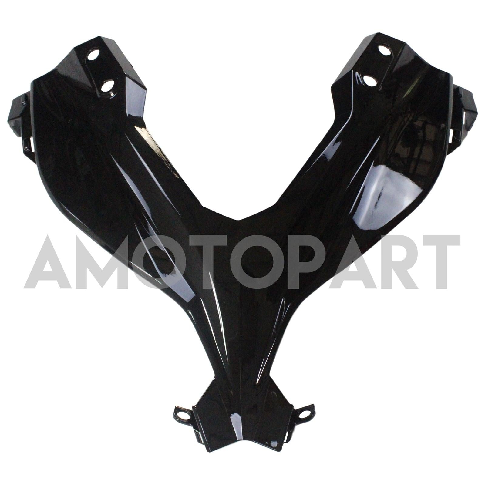 Amotopart Kawasaki 2013-2024 EX300/Ninja300 Black Sliver Fairing Kit