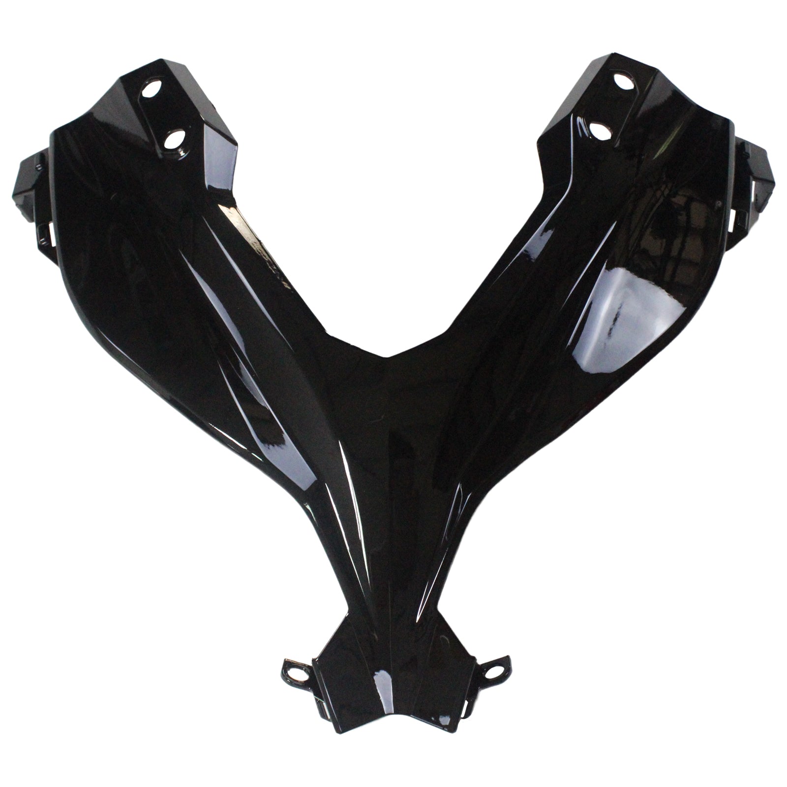 Amotopart Kawasaki 2013–2024 EX300/Ninja 300 Black Sliver Verkleidungsset