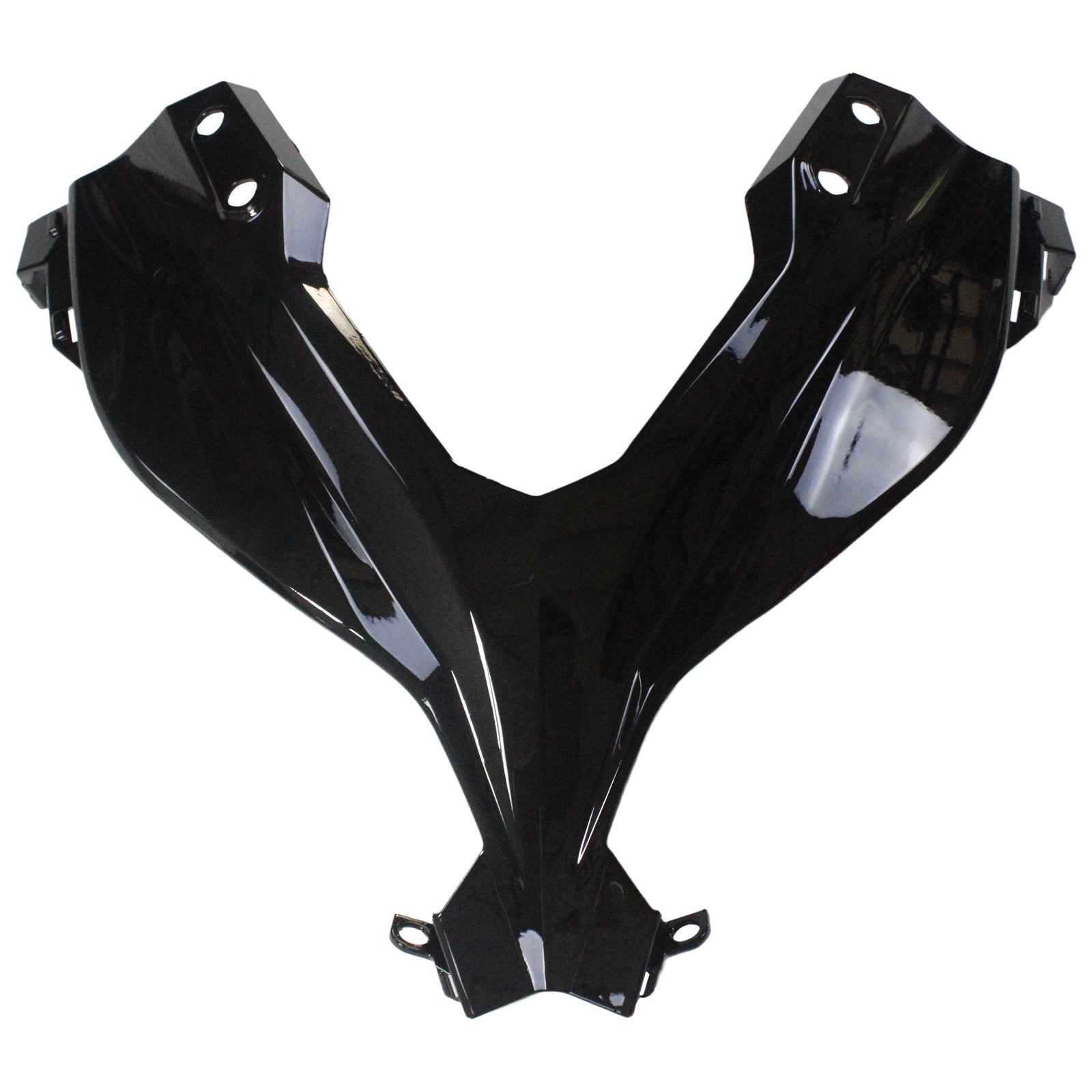 Amotopart Kawasaki 2013-2024 EX300/Ninja 300 Black Sliver Fairing Kit
