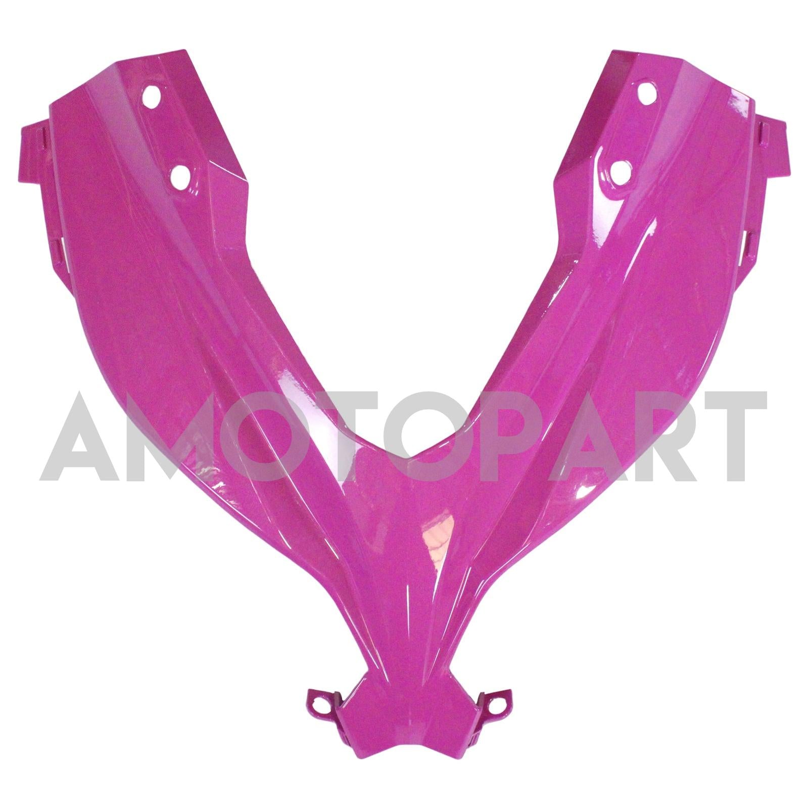 Amotopart Kawasaki 2013-2024 EX300/Ninja300 Black Pink Fairing Kit