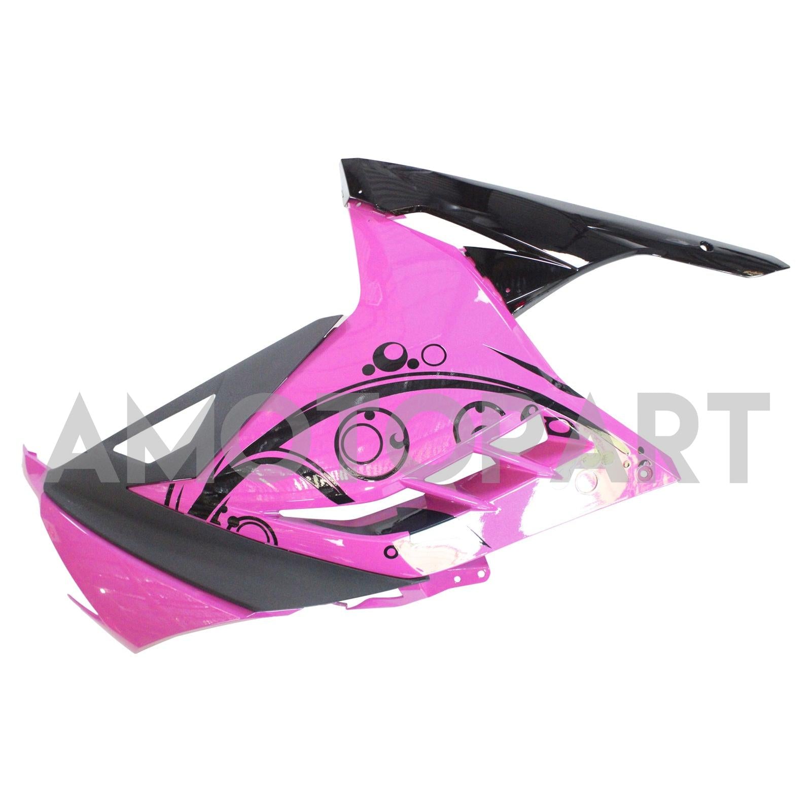 Amotopart Kawasaki 2013-2024 EX300/Ninja300 Black Pink Fairing Kit