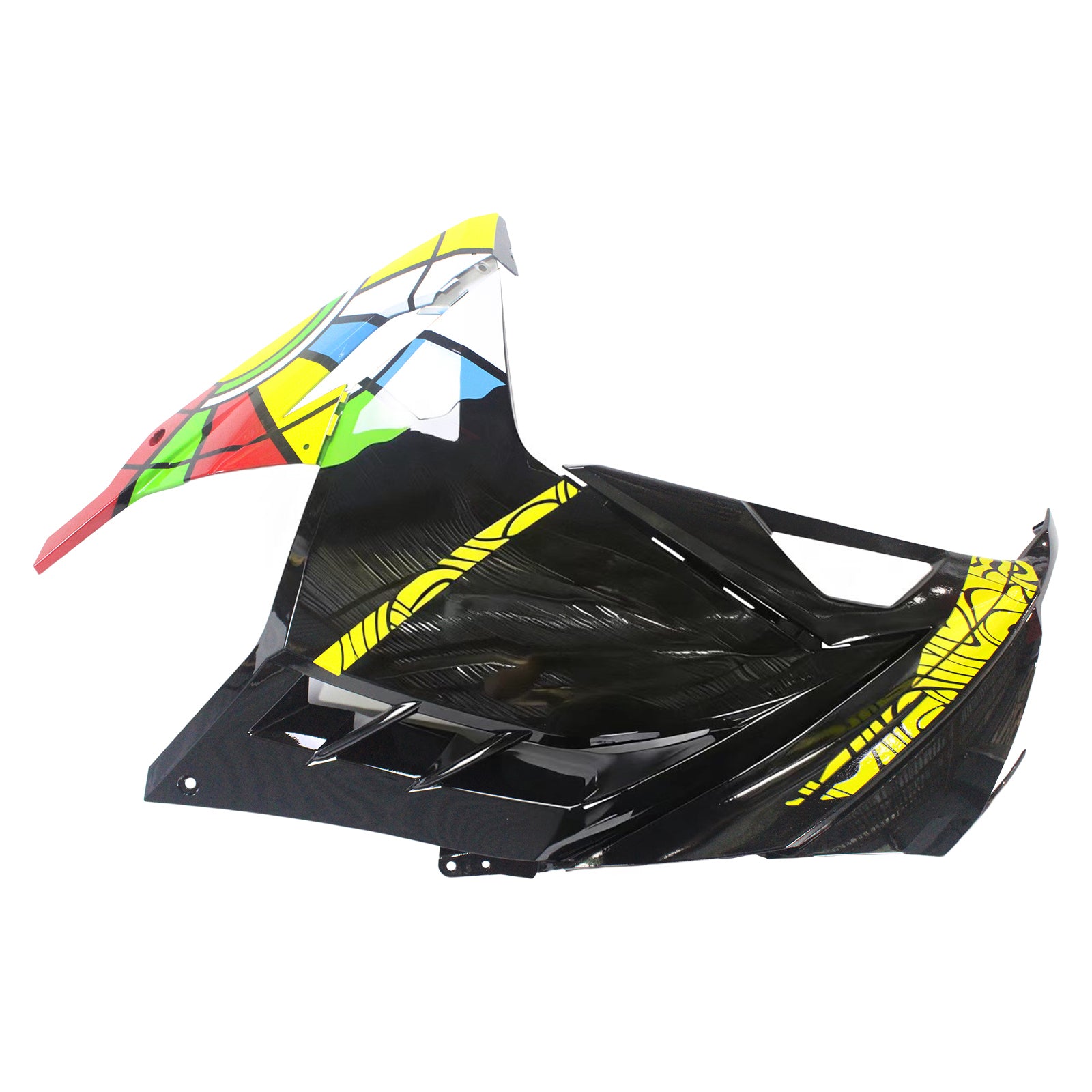 Amotopart Kawasaki 2013-2024 EX300/Ninja300 Black Colorful Fairing Kit