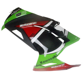 Amotopart Kit carena Kawasaki 2013-2024 EX300/Ninja300 Nero Verde Rosso