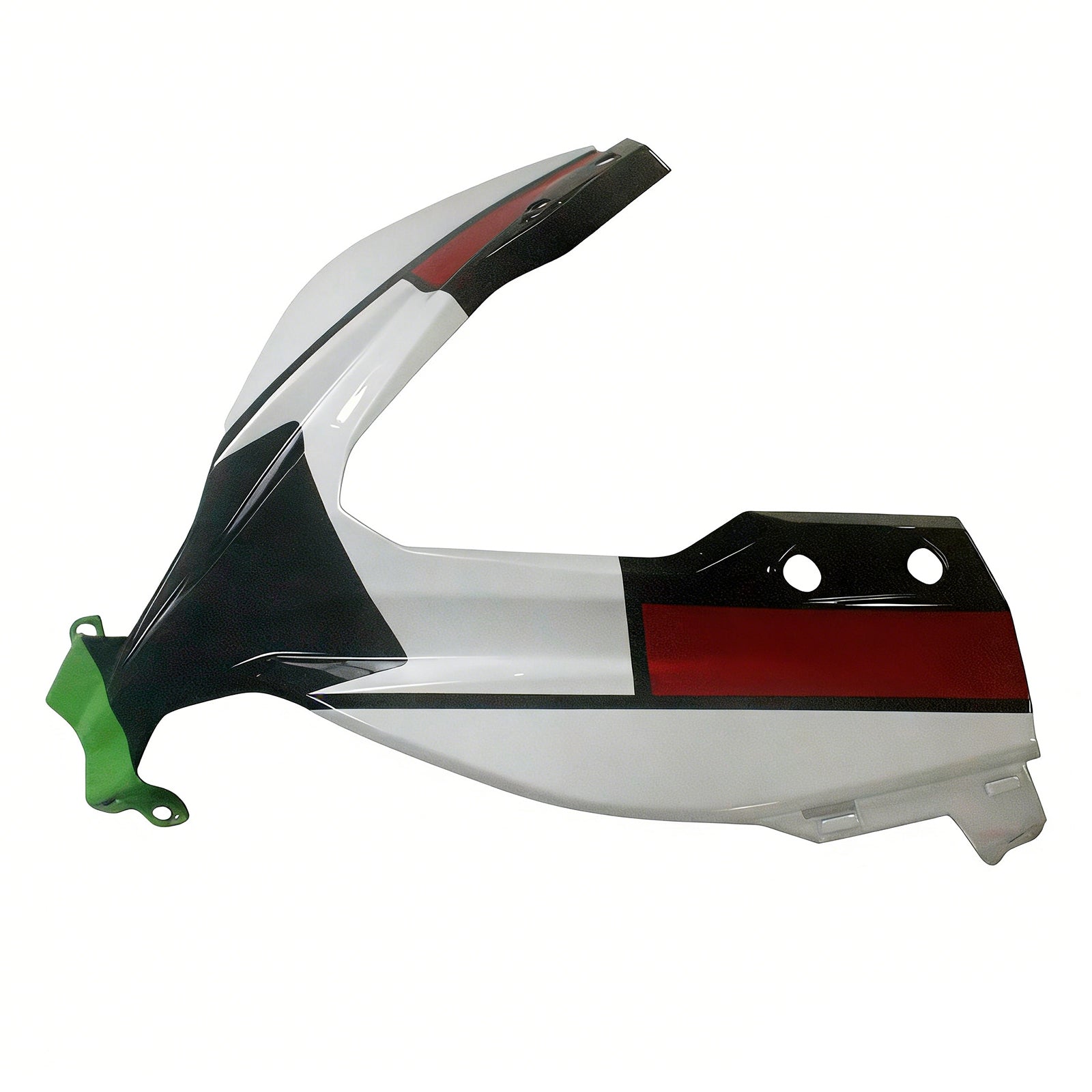 Amotopart Kawasaki 2013-2024 EX300/Ninja 300 Kit de carenado negro verde rojo