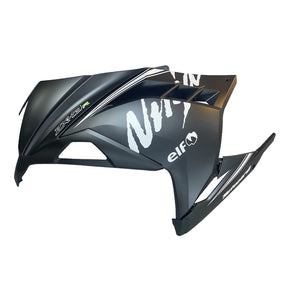 Amotopart 2013-2024 Kawasaki EX300R Fairing Black Elf Kit