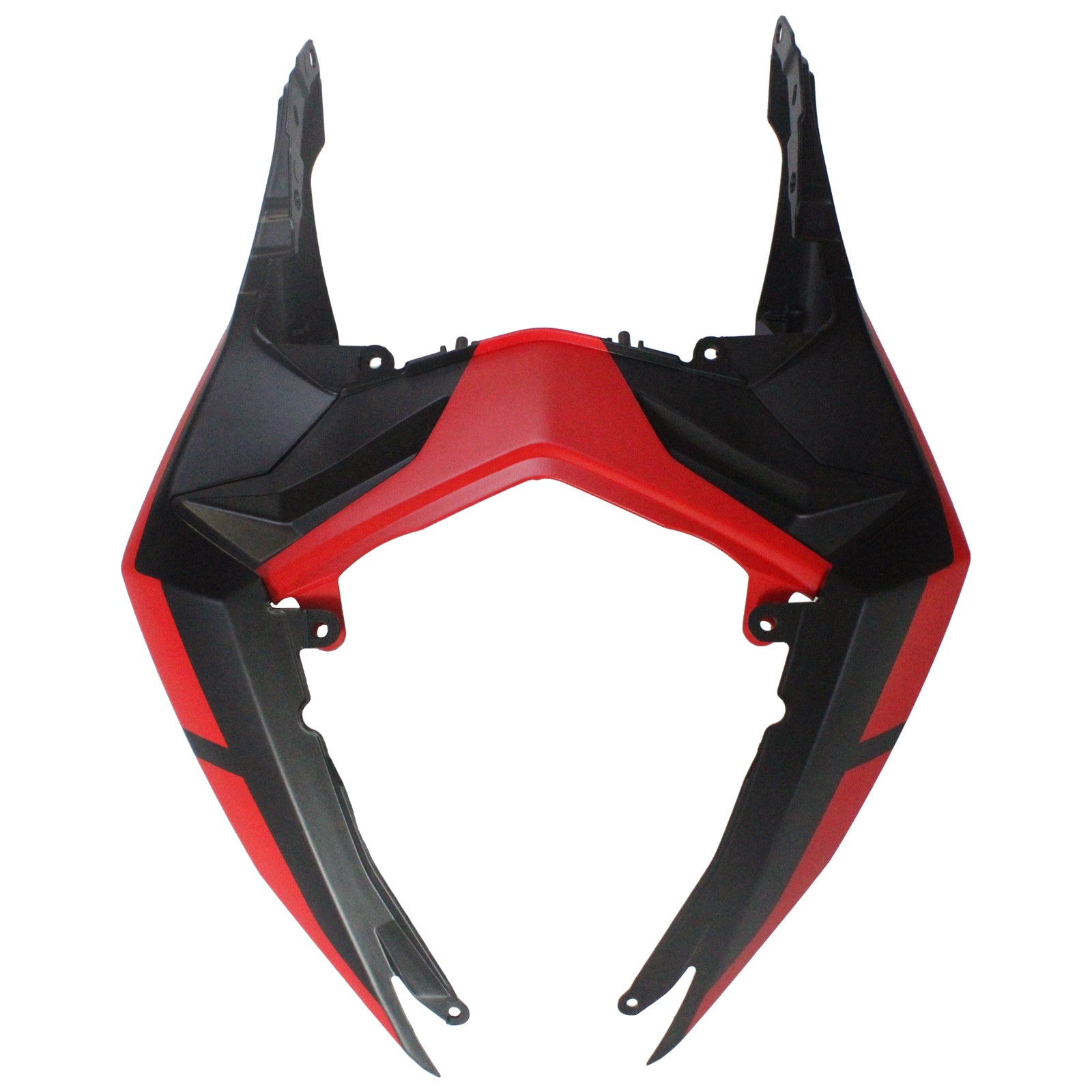 Amotopart Kawasaki EX300/Ninja 300 2013-2023 Kit de carénage style rouge et noir