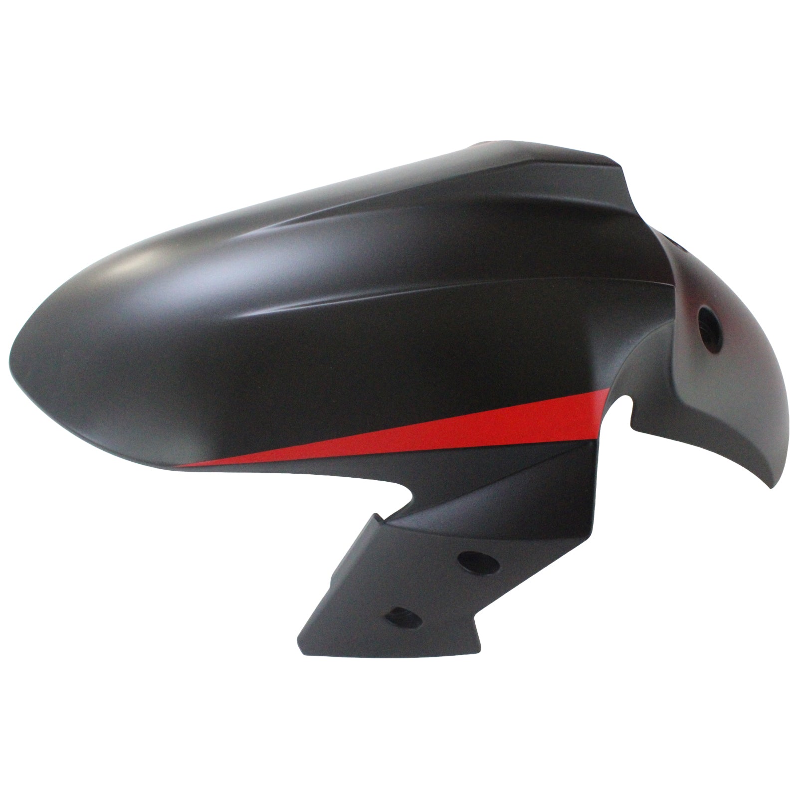 Amotopart Kawasaki EX300/Ninja 300 2013-2023 Kit de carénage style rouge et noir