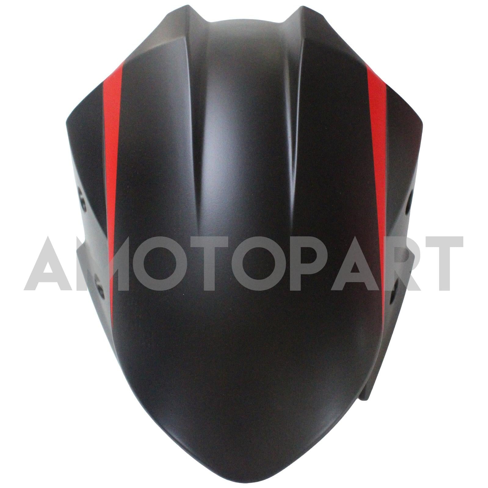 Amotopart kawasaki ex300/ninja 300 2013-2023 kit de carenagem de estilos vermelhos e pretos