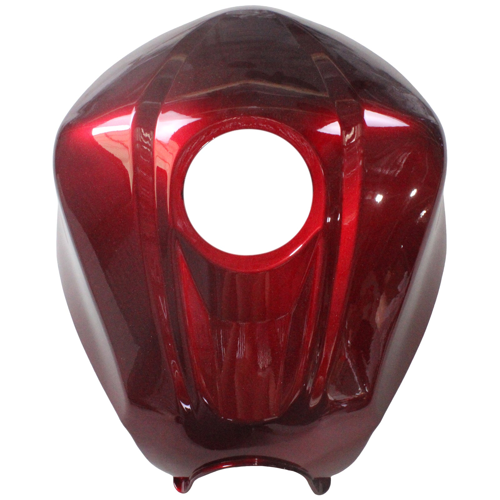 Amotopart Kawasaki Ex300/Ninja 300 2013-2023 Red Black Style 2 Fairing Kit