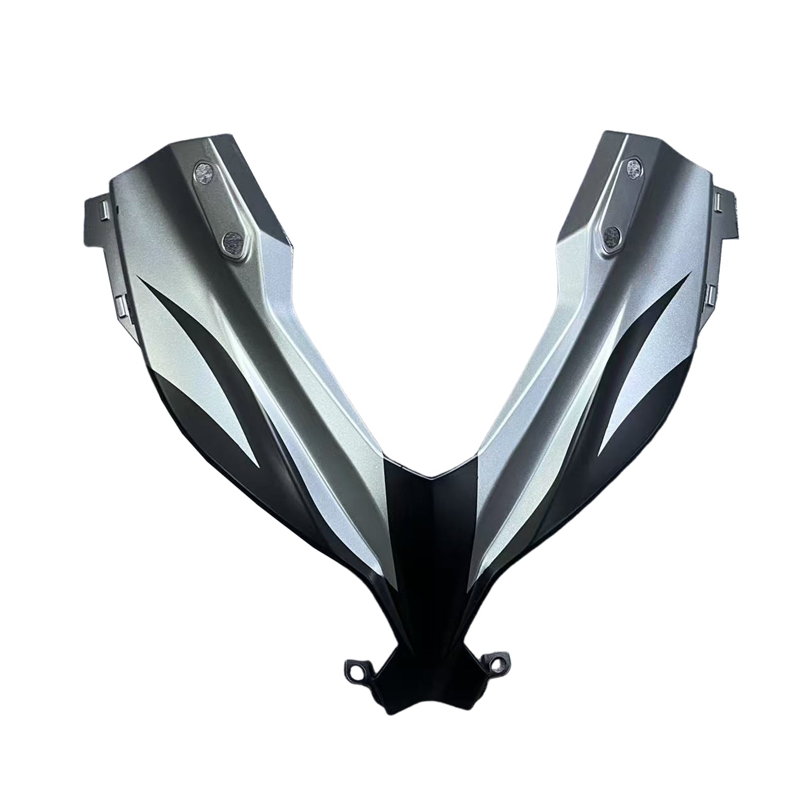 Amotopart 2013–2024 Kawasaki EX300/Ninja300 Schwarz mit grünem Monster-Logo Style2 Verkleidungsset