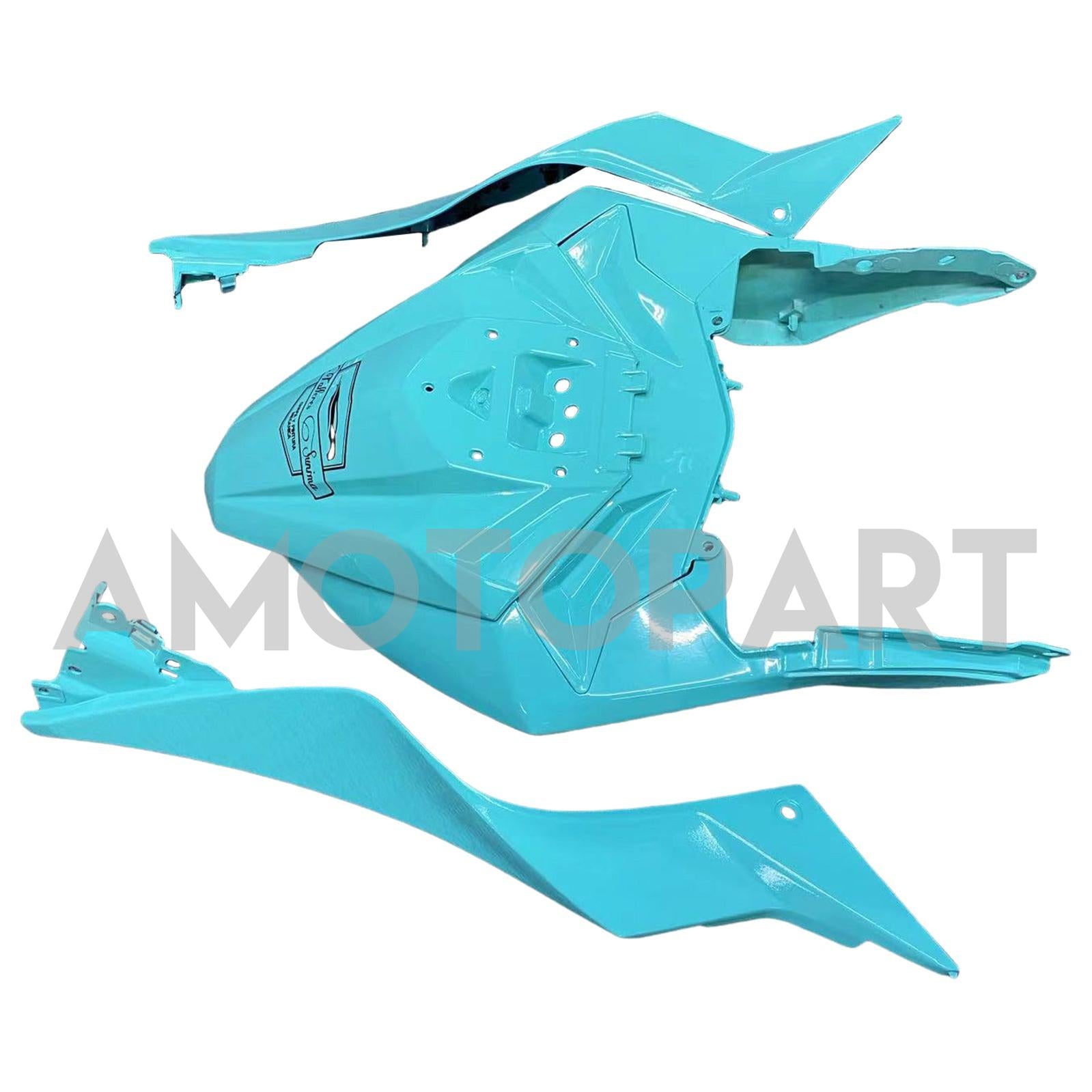 Amotopart 2013-2024 Kawasaki EX300/Ninja 300 Blue s sadou Logo Realing