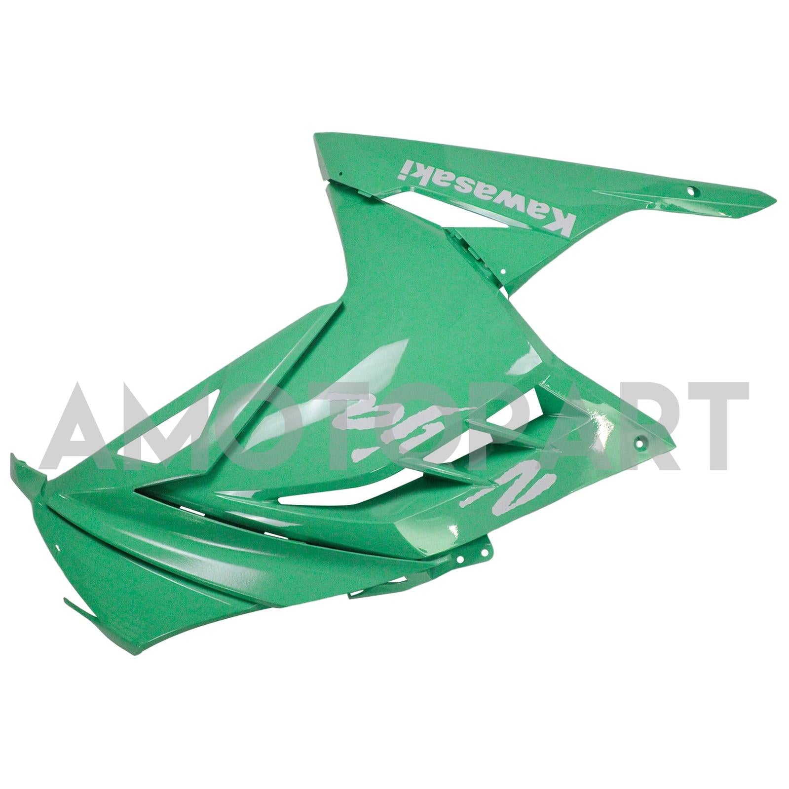 Amotopart 2013–2024 Kawasaki EX300/Ninja 300 grünes Verkleidungsset