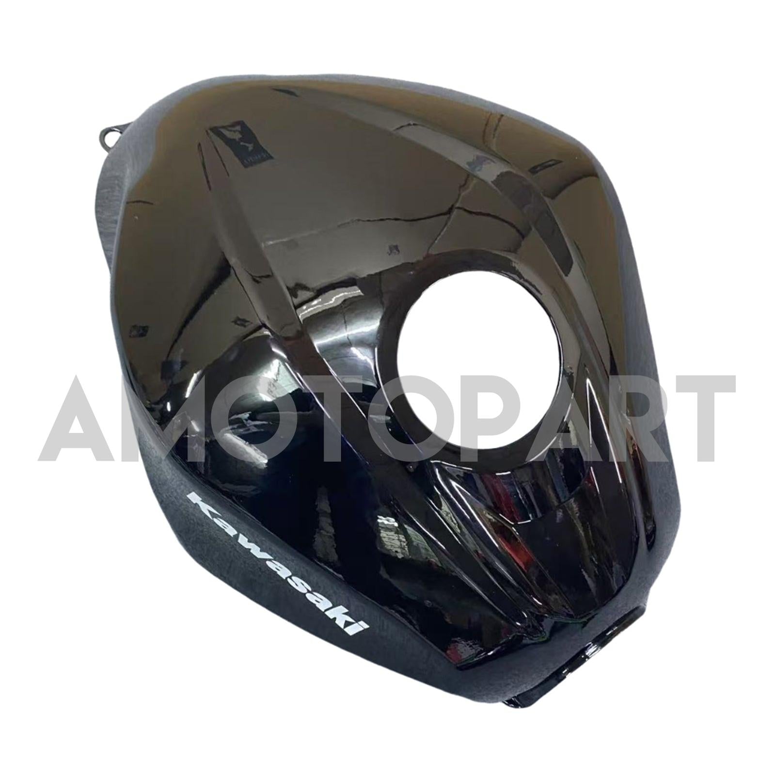 Amotopart 2013-2024 Kawasaki EX300/Ninja300 Black&Green Style3 Fairing Kit