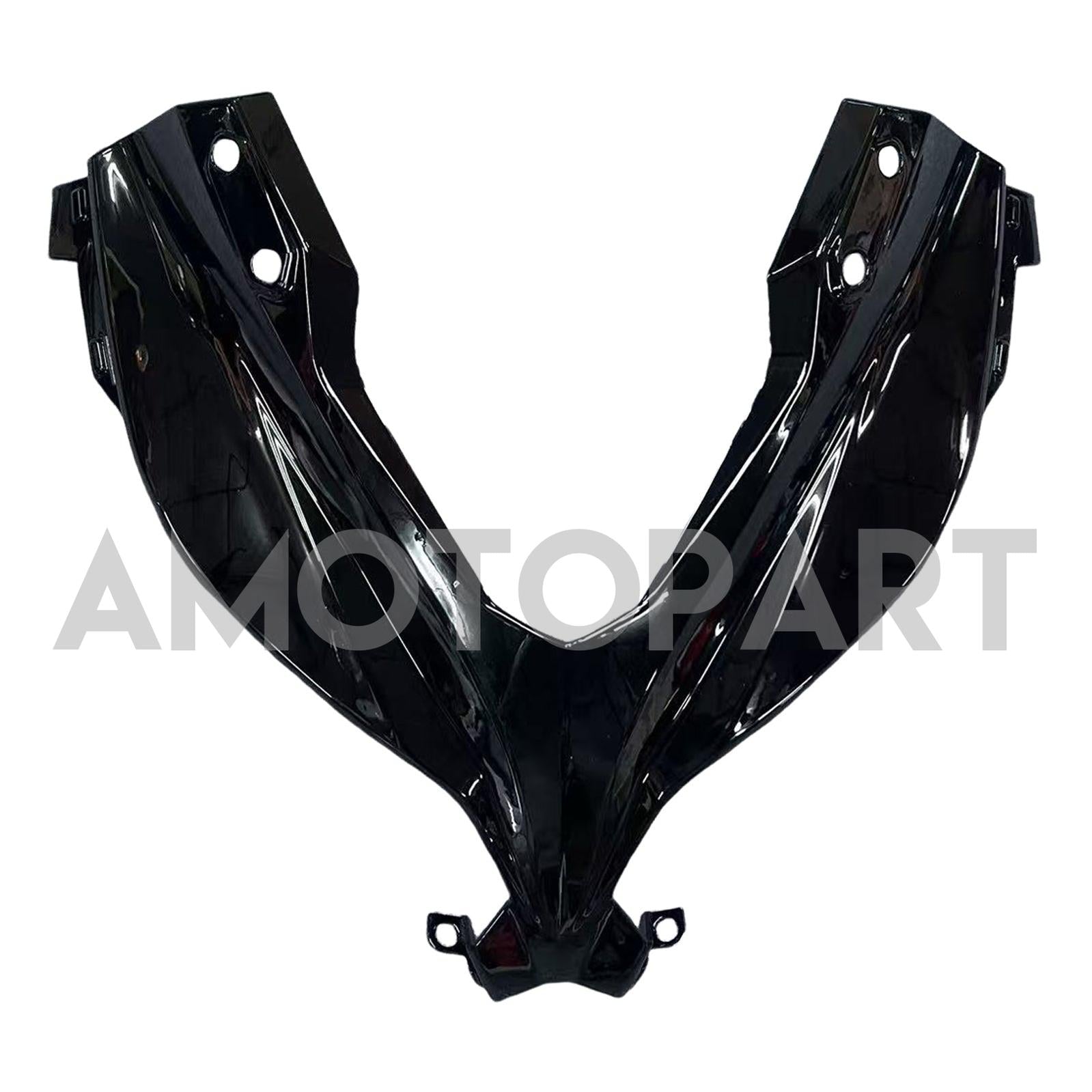 Amotopart 2013-2024 Kawasaki EX300/Ninja300 Black&Orange Fairing Kit