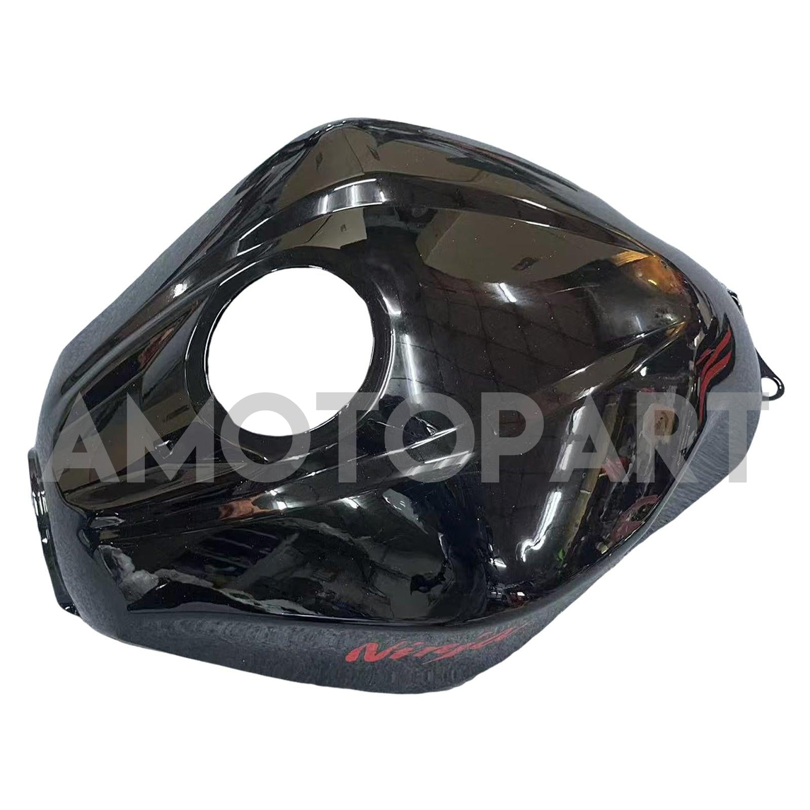 Amotopart 2013-2024 Kawasaki EX300/Ninja300 Black&Orange Fairing Kit